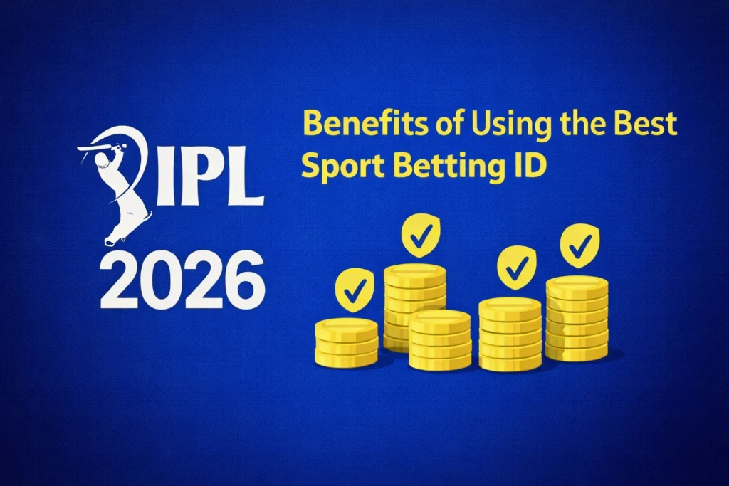 Benefits of using the Best Sport Betting ID with IPL 2026 logo and secure online betting features