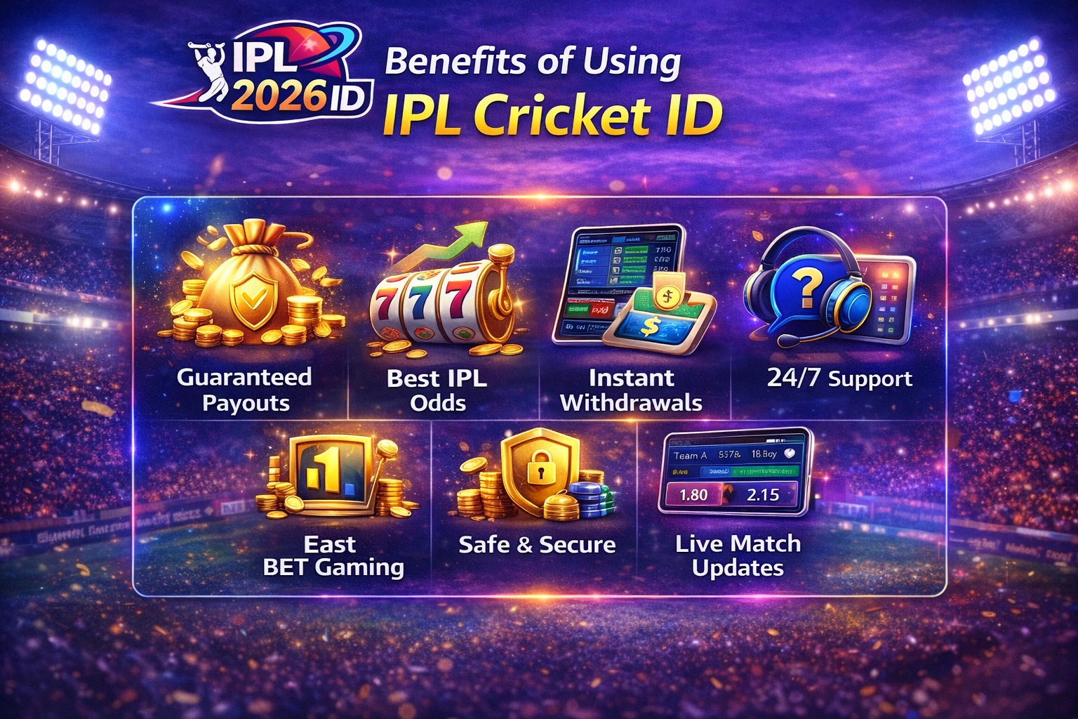 Benefits of IPL Cricket ID