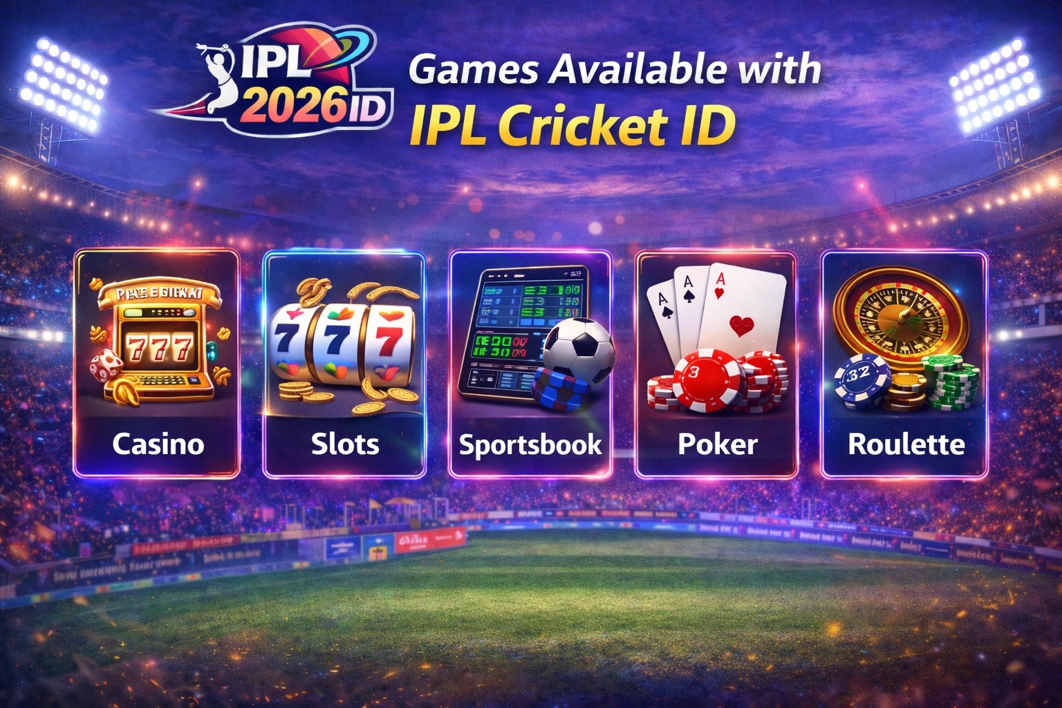 Games Available with IPL Cricket ID
