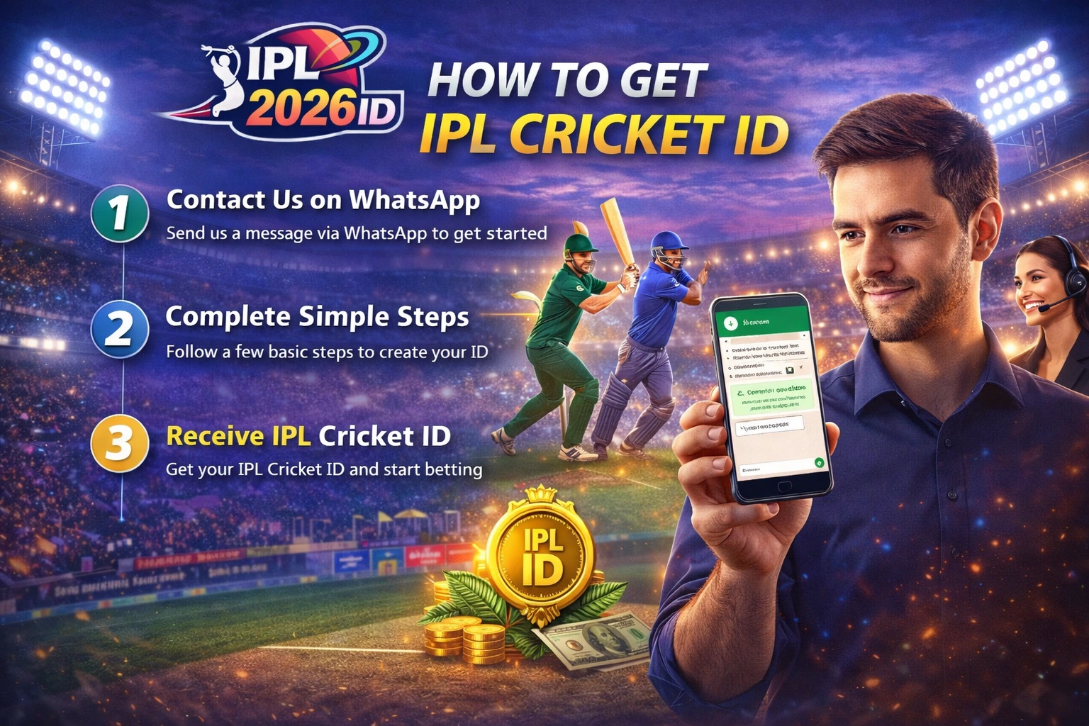 How To Get IPL Cricket ID
