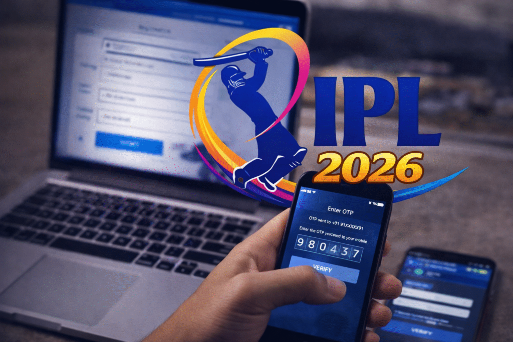 Get IPL Online ID Fast with OTP Verification Process 2026 IPL Logo
