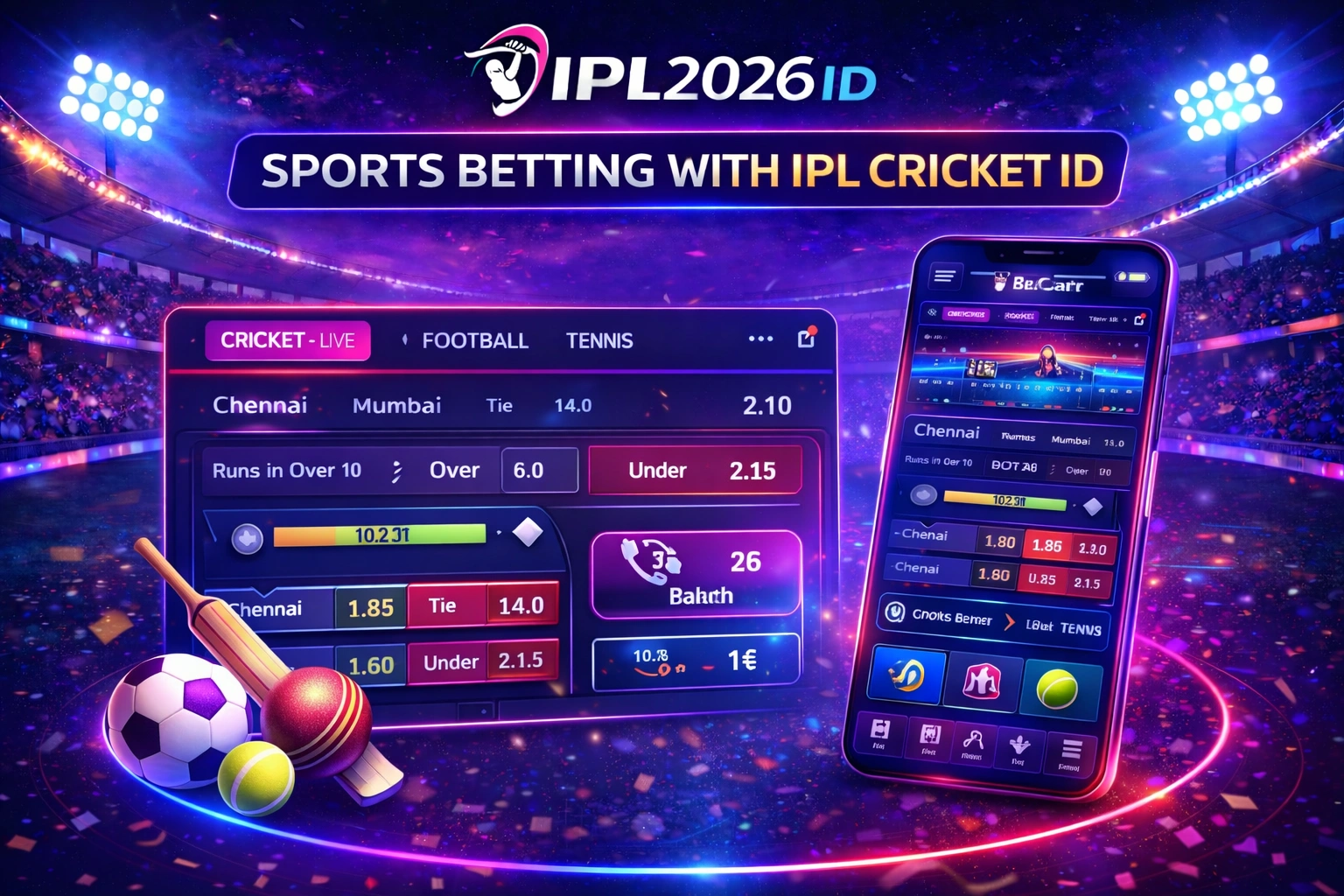 Sports betting with IPL Cricket ID live cricket betting platform