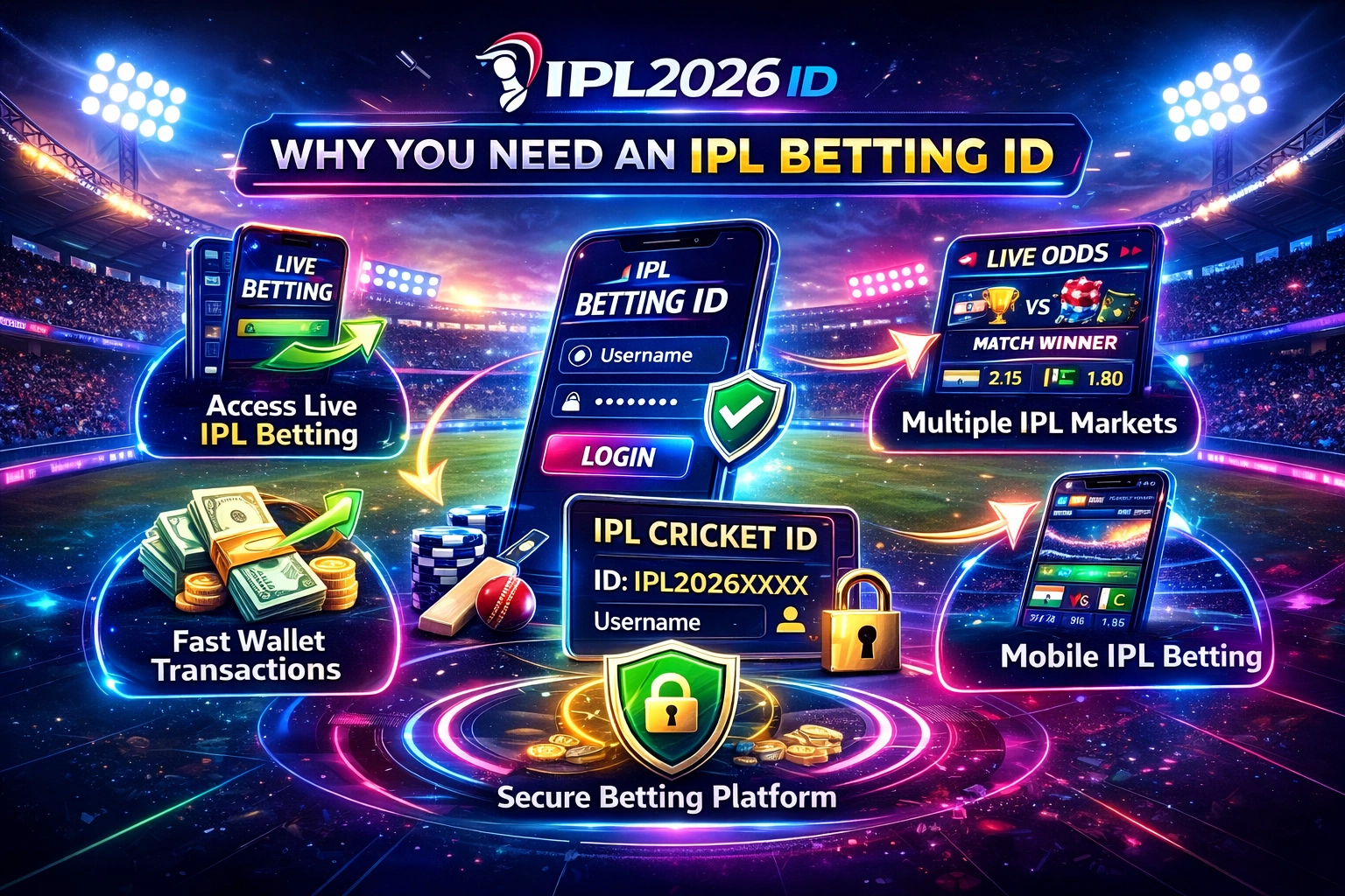 Why you need IPL betting ID live IPL betting markets