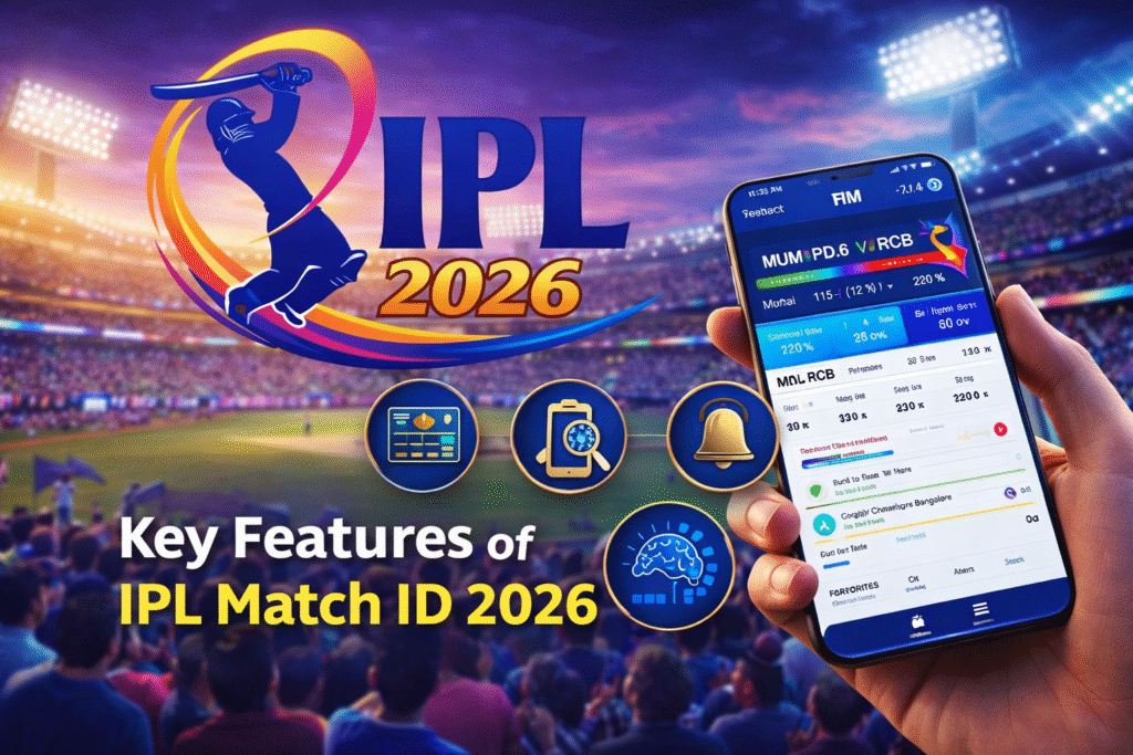 IPL Match ID 2026 features dashboard